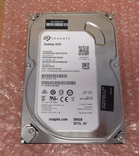 500GB Seagate Hard Drive