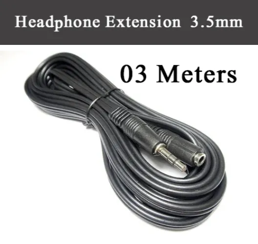Aux extension cable 3 meter