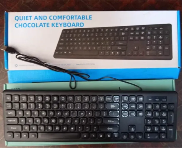 Chocolate Wired Keyboard